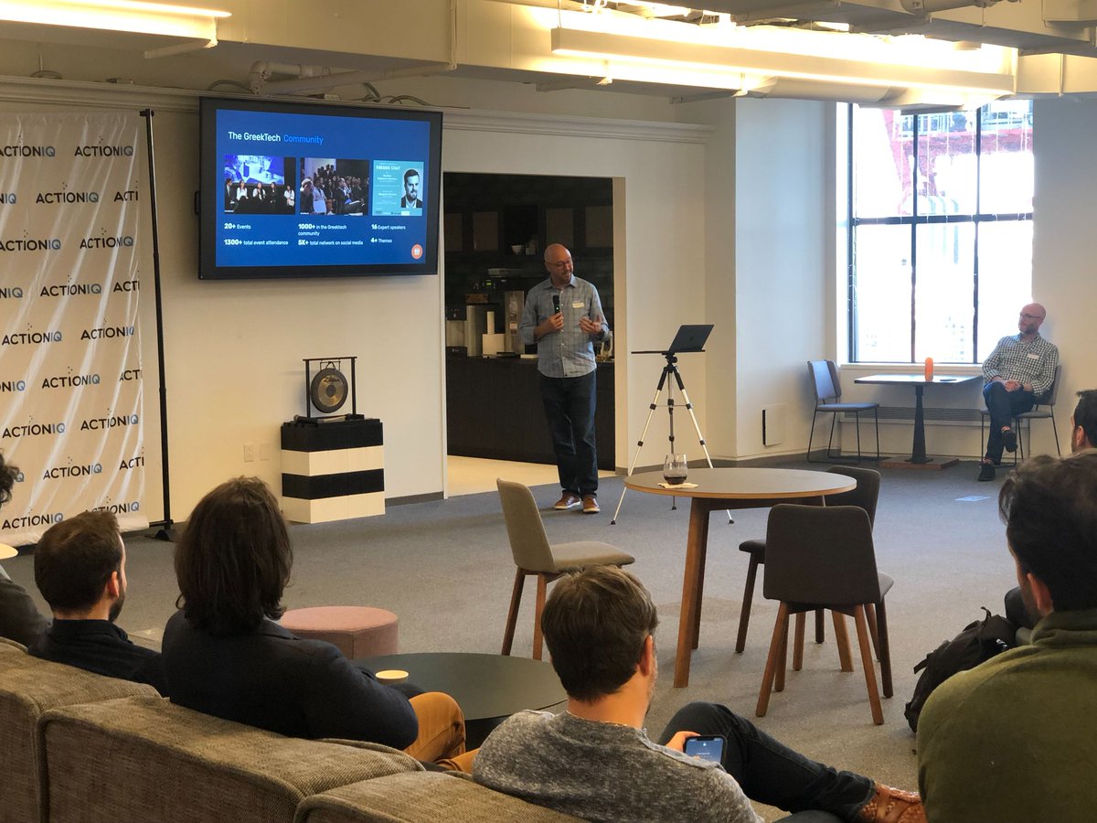 ActionIQinc's tweet image. We had the pleasure of welcoming members of the @GreekTechorg community to our NYC office last night to connect with industry peers and celebrate the power of data. 🇬🇷 Cheers to our first AIQ Community event — we hope to see you at the next one!

#greektech #communityengagement
