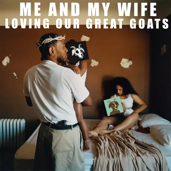 YuliVuitton's tweet photo. @GreatGoatsNFT https://t.co/TtpdzCrEOb