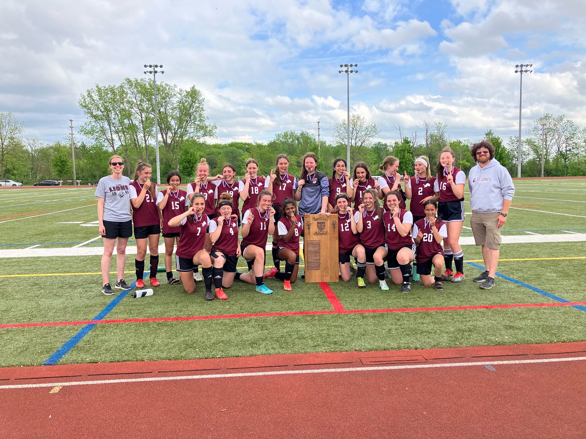 StJamesAthletic's tweet photo. Congrats to the Girls Soccer team for winning CWOSSA! The team will be heading to OFSAA next week! @lionsnewstoday https://t.co/s1U6TkJXZT