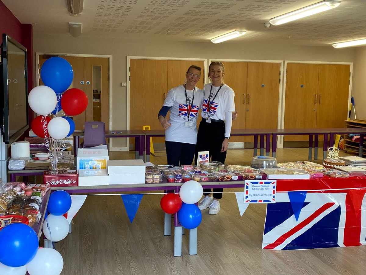 We enjoyed our Platinum Jubilee Celebrations so much today! It was GREAT to have all of the children and parents in to celebrate and dance together! A big thumbs up for our lovely cake sale too!!