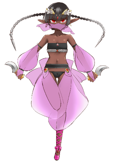 ルナエルフの近衛忍者🌙エル・サーミラ 