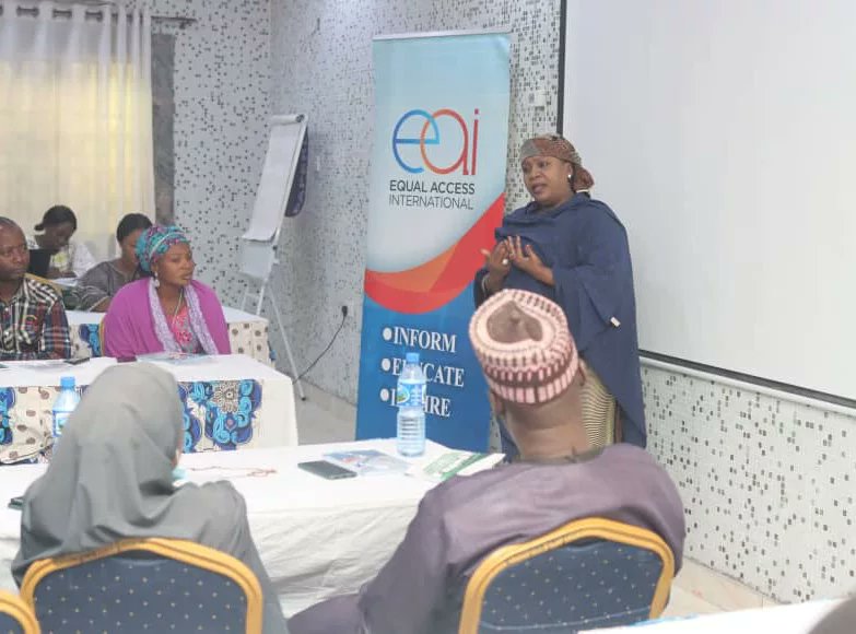 EAI_Nigeria's tweet photo. One of the objectives of the training is to improve community policing relationships and early warning early response by building good relationship between police and community leaders.
#securingnigeriancommunities
#peace4arewa
#securenorth
#farartattabara
#equalaccessintl https://t.co/9iAcsoGOJp