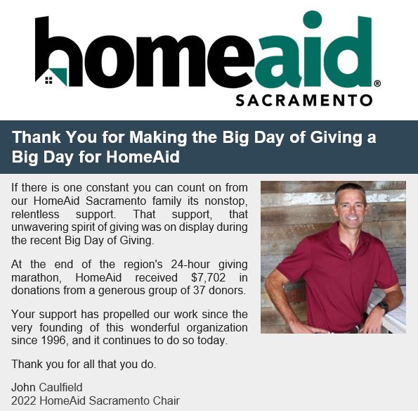 BuiltByLandmark's tweet photo. Thank you to everyone who helped make #BigDOG22 a success for HomeAid Sacramento! https://t.co/Yc5xI6CyDn