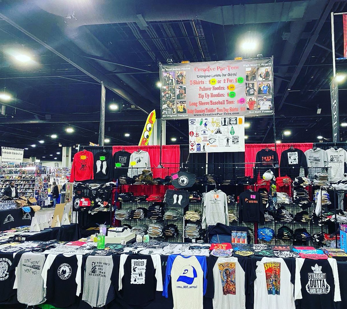 CreativeParTees's tweet image. Clearing out inventory from website: All T-shirts are $8/less, all Baseball/Long Sleeves are $10/less, all Hoodies are $30/less!! You get FREE standard shipping on orders over $100 when being shipped in the USA. I’m even throwing in a gift w/every purchase over $50! #TWD #ConLife