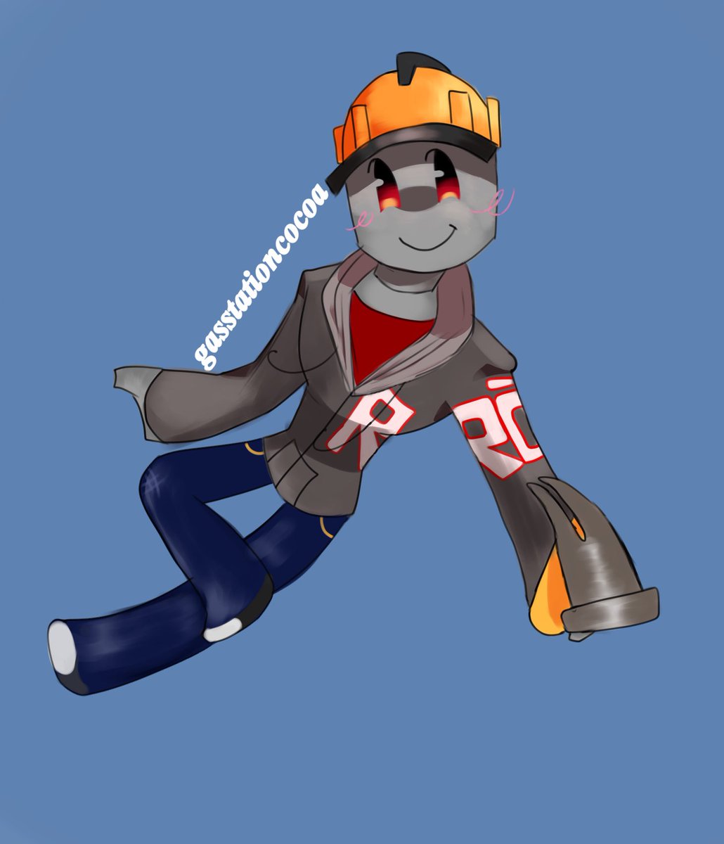 lamp on X: #robloxart old builderman?  / X