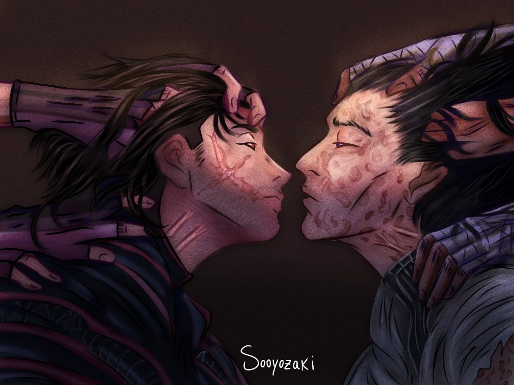 sooyozaki's tweet photo. felicidade não existe no meu vocabulário 

#joesar | #OShippParanormal | #ordemparanormalfanart https://t.co/nr45FQrSLb
