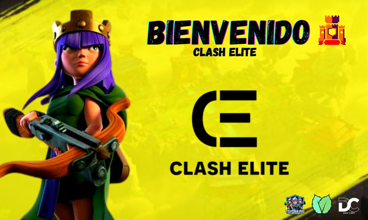 Presentación • #ELP1 📌
 
🇩🇪 • <a href="/ClashElite_cr/">ClashElite</a> 
 
🔰Desde tierras germanas llega este gran equipo para demostrar su increíble nivel y convertirse en un gran candidato al título.

¿Conseguirán su lugar en el podio?

🌟[27/32]

<a href="/TG_SAMURAI/">TG I SAMURAI</a> <a href="/DooxCorps/">DooX Corps</a> @OFSL_team