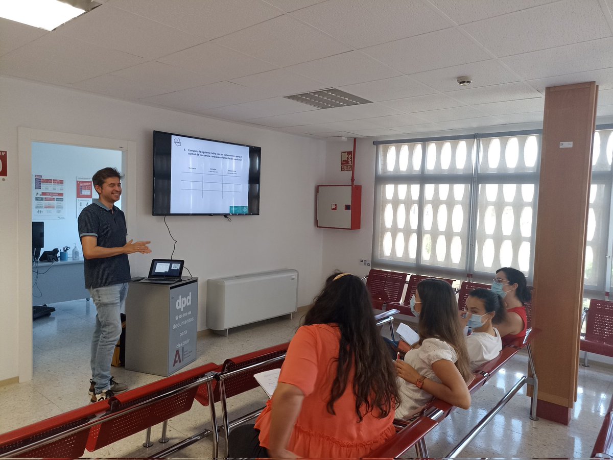carprimur's tweet photo. 🌈Talleres cardioAP II:
🔹Abordaje de la FA de novo y conocida.
🔹ECG, palpitaciones, sincope y dolor torácico.
🔹Lo esencial en ecocardio.

@jaginercaro @lucabaji @SergioManzFern @Murciasalud @AreaUnoArrixaca https://t.co/Y0jFWcplR3