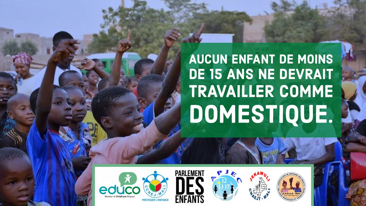 sokonatraore6's tweet photo. La convention 189 de l’OIT définit le travail domestique comme travail effectué au sein ou pour plusieurs ménages.
La tache devient ainsi lourde pour les enfants.
#FillesTravailleusesDomestiques
#C189OIT
#Educo
#CNT
#Ministèredelajustice
#ADDAD https://t.co/CAyOmdgCaZ