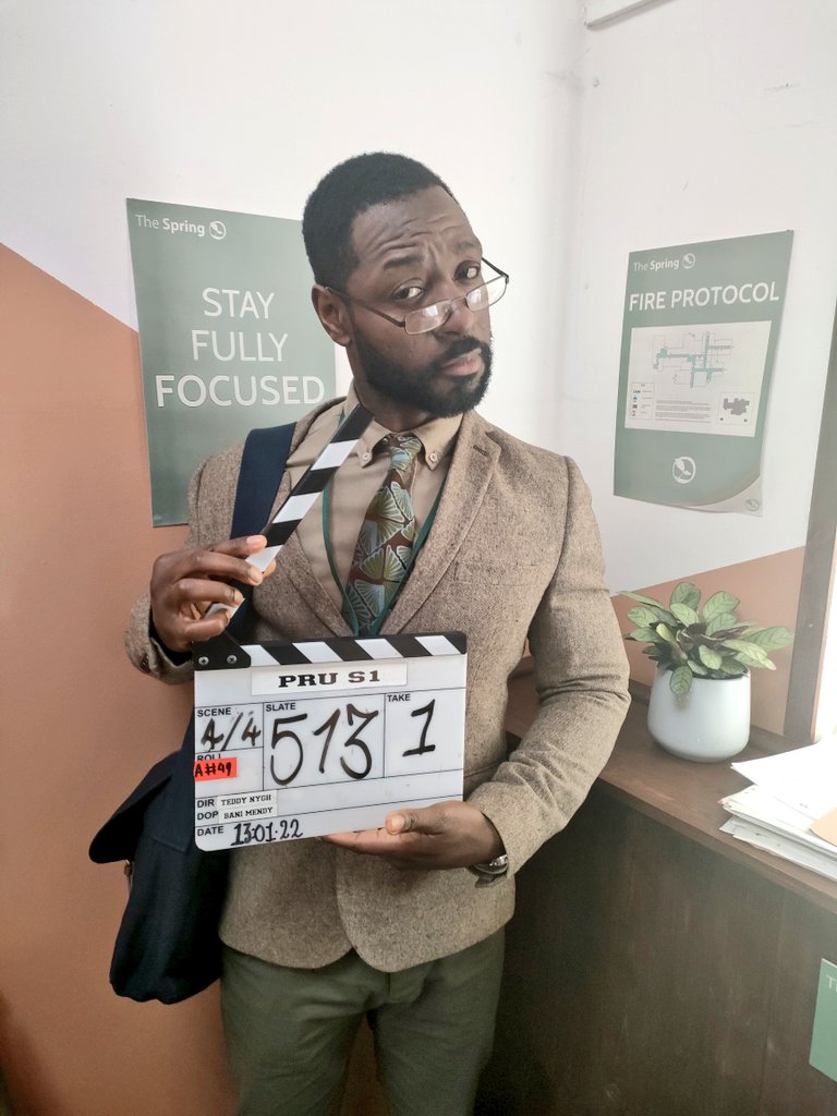 richkidcampbell's tweet photo. Super happy for @ukfullyfocused 
 New comedy #PRU Series 1 starts tonight 10pm @bbcthree Directed by #TeddyNygh Produced by @LeahHenryTweets @nickbedu 
Starring @TomMoutchi @HannahWalters74 and a host of talented youngsters.
Had a lot of fun. Binge watch on @BBCiPlayer  Now 🔥🔥 https://t.co/G5V9A8Uit7
