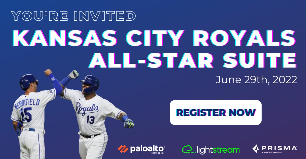 You're invited to join us for a <a href="/Royals/">Kansas City Royals</a> game June 29th! Enjoy an afternoon watching baseball &amp; discussing cloud security with <a href="/LightstreamTech/">Lightstream</a> &amp; <a href="/PaloAltoNtwks/">Palo Alto Networks</a>.

Space is limited, reserve your spot today! RSVP here: lnkd.in/gtWDSGw8