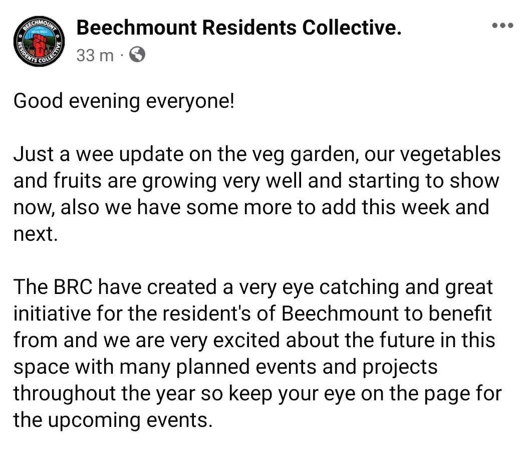 BeechmountBRC's tweet image. What a difference a year makes well done to all our volunteers for their continued support and work and of course thank you to all who have helped and donated too.

Here is link for anyone looking  to donate 👇👇
pay.strikepay.co/tags/Strikegiv…

Go raibh maith agaibh!
Up the beechies. ✊🏻