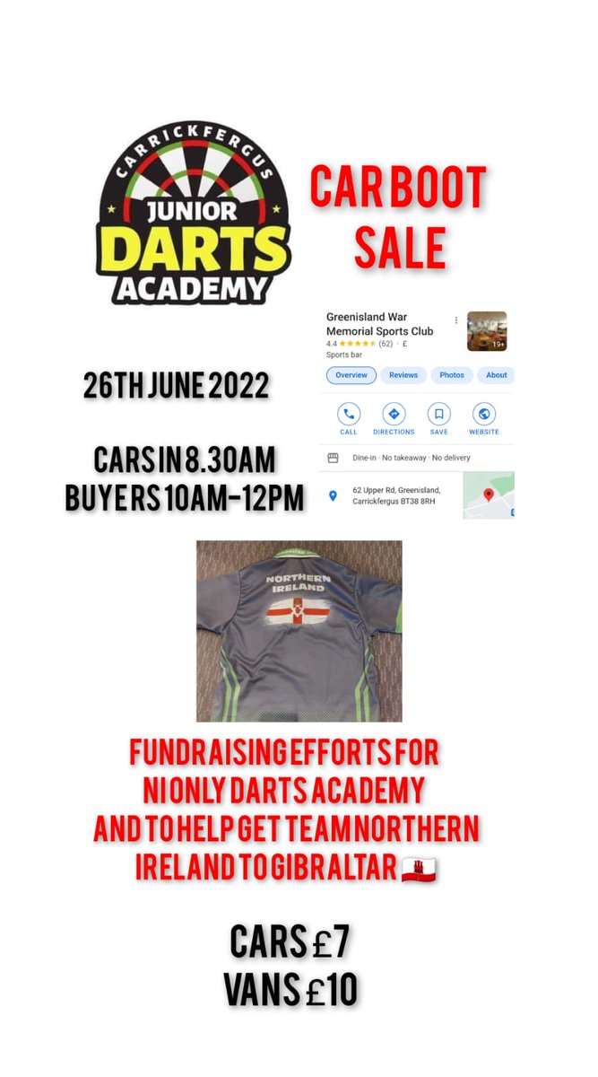 DartsJunior's tweet photo. #BelfastHour #AcornBMS . Another one of our fundraising events. Please share. Perhaps come along? https://t.co/aeb6iLdcT6