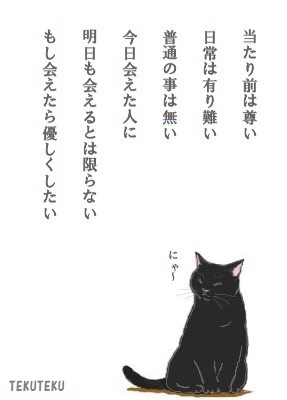 そしてこれ、何が言いたいかと言うと、これまで通りTEKUTEKUに優しくしてねってこと～😊🍀🐱🎶 #猫好き #illustration #オリジナルイラスト 