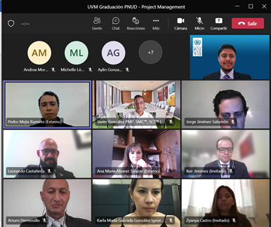 PNUD_Mexico's tweet photo. En el marco de la colaboración @PNUD_Mexico  y @SRE_mx  en #ImpulsoGlobal, se clausura el curso de administración de proyectos al personal de la #DGIEG, impartida por la #UVMeducacióncontinua @ikerjimenezm @amas2010  @juanjo9005 https://t.co/QPdM93VfZa