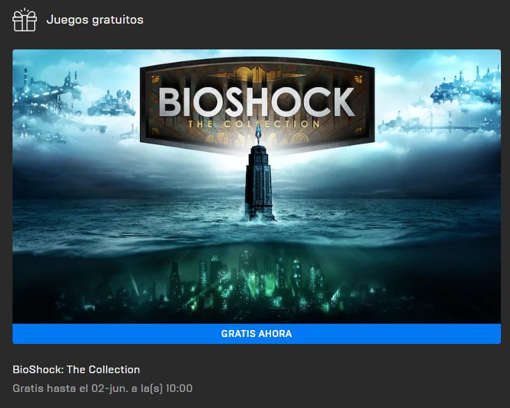 Retrion2's tweet photo. Esta semana en la Epic tenemos el Bioshock: The Collection hasta el 2 de Junio. Si no lo has jugado, es tu oportunidad de tener esta joya. https://t.co/t5sqc65ZvK