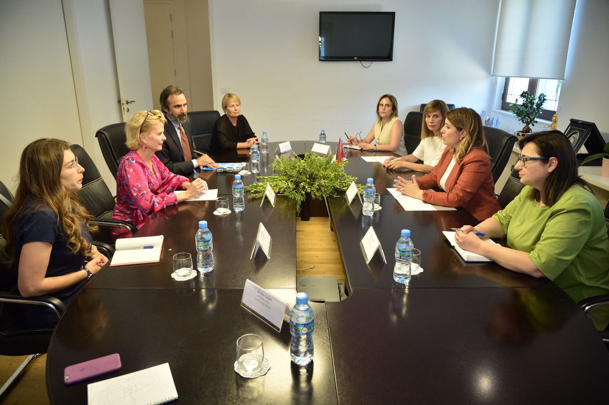Michele Ribotta (@ribottamichele) on Twitter photo Our Deputy Director <a href="/regner_asa/">Åsa Regnér</a> met with Minister of <a href="/ShendetesiaAL/">Min. e Shëndetësisë</a> <a href="/GManastirliu/">Ogerta Manastirliu</a>, expressing UN Women’s steadfast commitment to support 🇦🇱 in delivering on its gender equality commitments. Our Deputy Director <a href="/regner_asa/">Åsa Regnér</a> met with Minister of <a href="/ShendetesiaAL/">Min. e Shëndetësisë</a> <a href="/GManastirliu/">Ogerta Manastirliu</a>, expressing UN Women’s steadfast commitment to support 🇦🇱 in delivering on its gender equality commitments.