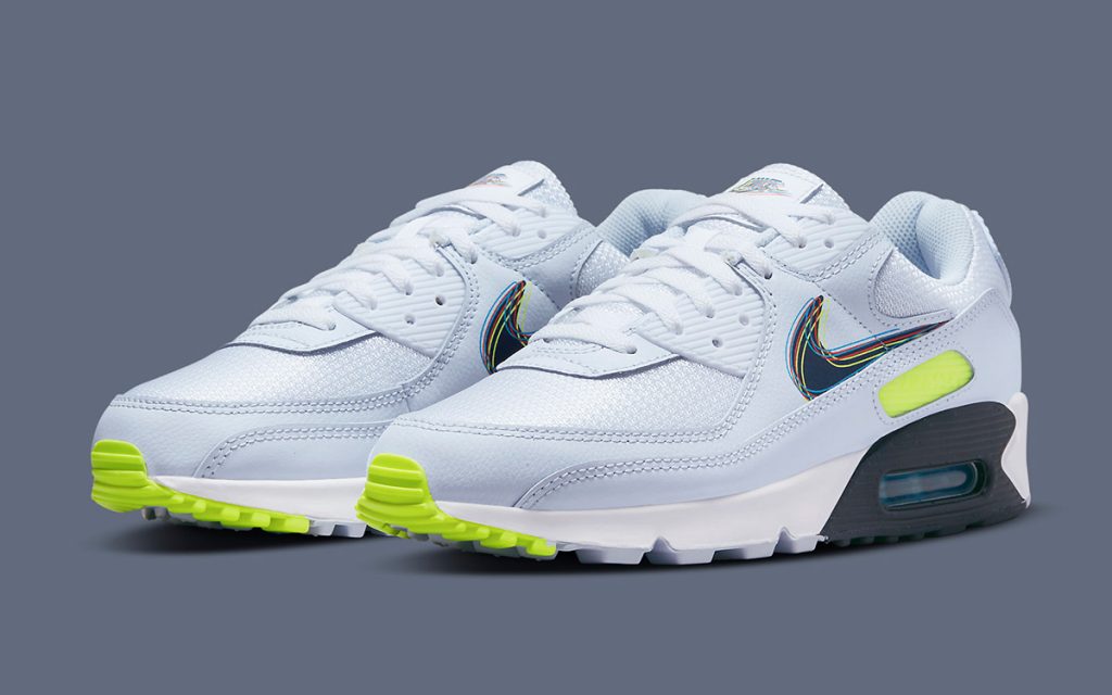 KicksDealsCA's tweet photo. With bold hits of "Volt" and a wavy multi-Swoosh design, there's a lot to love about this Air Max 90, which can still be had from Nike CA for $190 + free shipping! https://t.co/Qn3xrwqyCe https://t.co/oGilRKM3Lh