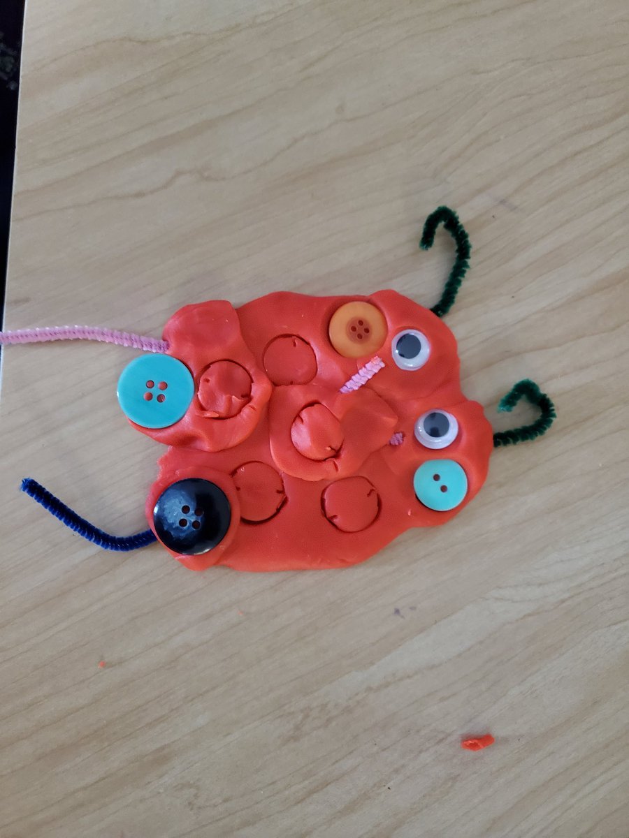 MsSNicholson1's tweet photo. I may not be the biggest fan of bugs, but when my K2 friends make them as cute as these, I don't mind them! We are doing some great creating of creepy crawlies as we continue to investigate insects! 🪲🐞🐛 #kindergarten #insectinquiry #bugs 

@kristintheri @PrinceofWalesN @dsbn https://t.co/VFB3JaRoLL
