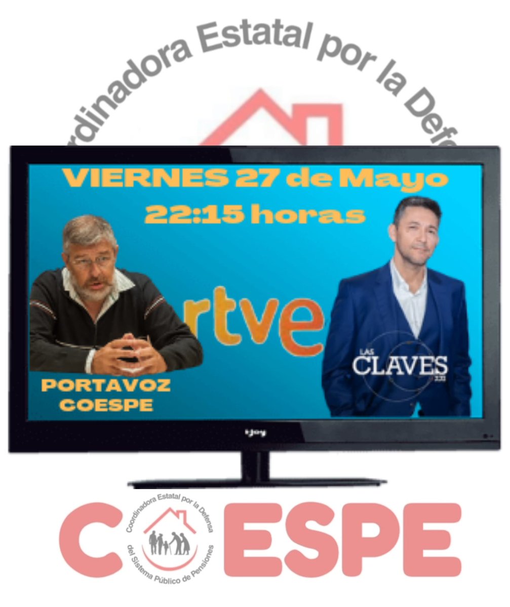 📣📣📣📣📣📣📣📣📣📣📣📣📣📣
*VIERNES 27; A LAS 22:15, EN RTVE ENTREVISTA A RAMÓN FRANQUESA PORTAVOZ ESTATAL  DE COESPE*