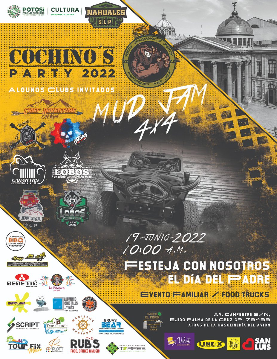 NahualesR's tweet photo. 19 junio #SanLuisPotosi #MudJam #OffRoad #4x4 https://t.co/6zLlAWPMag