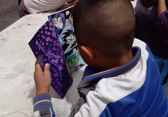HABITUSAC's tweet photo. En pasados día, realizamos un donativo de cómics a la ludoteca de #gybbyg para los niños y niñas de la merced. Les Agradecemos porque sus donativos, nos permiten llegar a ellos. https://t.co/i6kmO3UmRs
