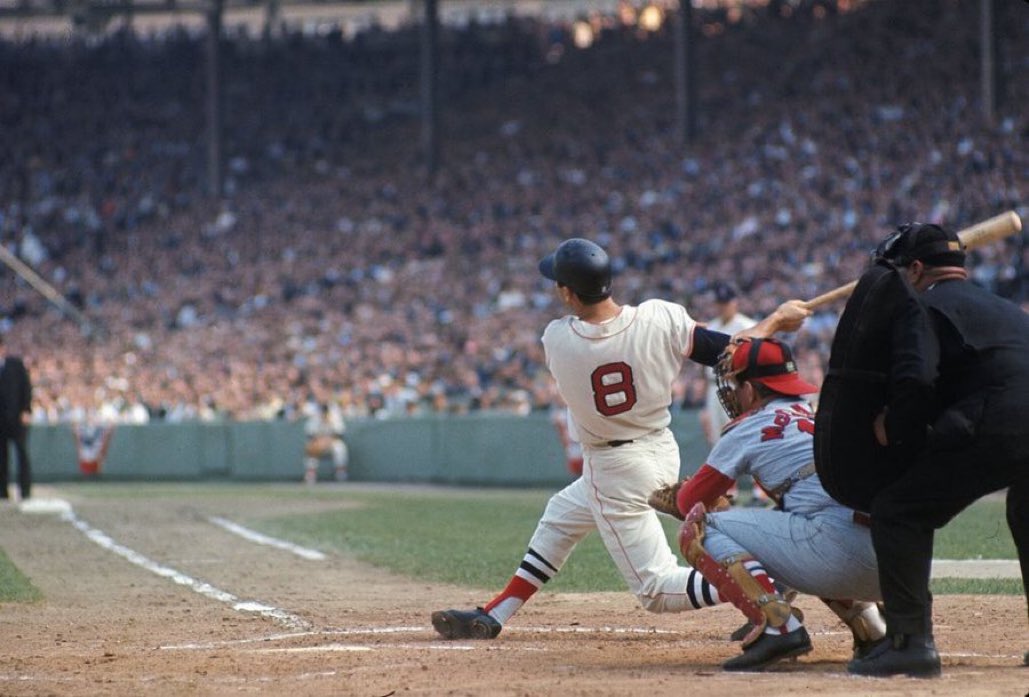 BaseballQuotes1's tweet photo. When they knock you down, you not only have to get up, but you have to make it clear that you won't be knocked down a second time. -Carl Yastrzemski https://t.co/ZN5orPlyCN