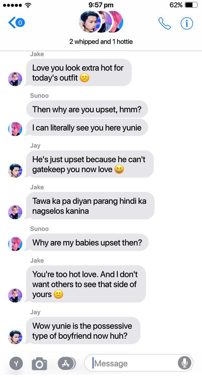 forever_maybe's tweet photo. A #sunjayke two tweet au!! https://t.co/MWzs7vRP5N