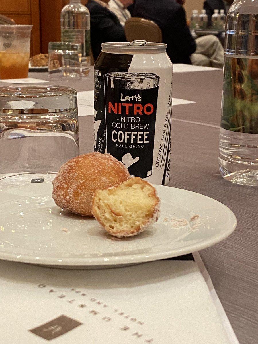 ScottFCameronMD's tweet photo. Nice touch when the snack break features local cold brew coffee! #2022CPSummit @CanopyPartners https://t.co/vmYdbf9p4L