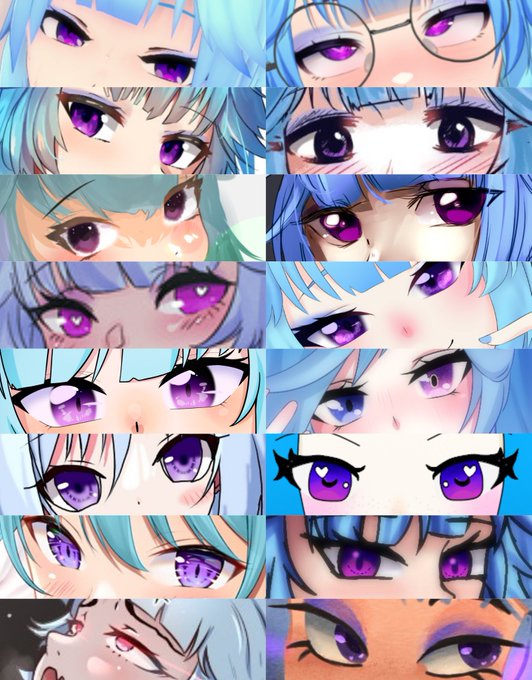 Tantos ojitos que no caben en una sola imagen💕 Amo sus fanarts, el tiempo que me dedican y el cari&ntilde;o<a href="/tag/vtubers"class="tags"><span>#vtubers</span></a><a href="/tag/vtubereyes"class="tags"><span>#vtubereyes</span></a><a href="/tag/vtubersuprising"class="tags"><span>#vtubersuprising</span></a>