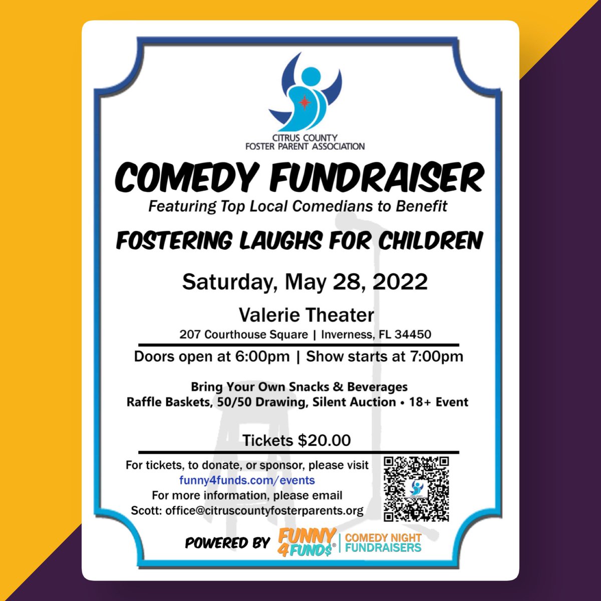 ⭐️Hoping to see ya this weekend at the Valerie Theatre with @mikemurraycomedian    Visit the link in my bio to get your tickets today! #maryellendepetrillocomedy #mikemurraycomedy #valerietheatre #ivernessflorida #homosassa