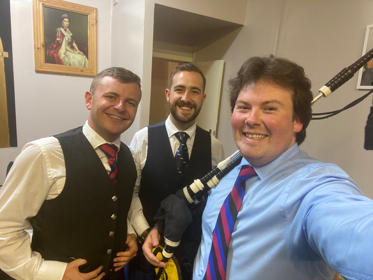 strathpipeband's tweet photo. Our three Strath piping tutors are performing to a knowledgeable audience at a recital in Glasgow this evening! @StrathallanSchl #strathpipeband #strathlovespiping https://t.co/HT3yWPUJBG