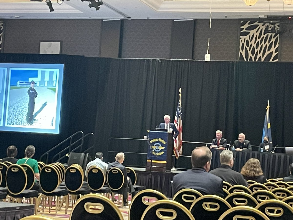 Incredible panel on ‘The nuts &amp; bolts of being a chief medical officer for private space companies’. There is so much growth and opportunity in this sector! Exciting times! 
#SpaceMedicine #AsMA2022