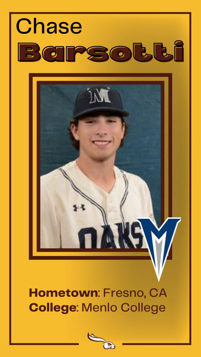 Welcome to the team, Chase! <a href="/ChaseBarsotti/">Chase Barsotti</a> <a href="/mcoaksbaseball/">Menlo Baseball</a>