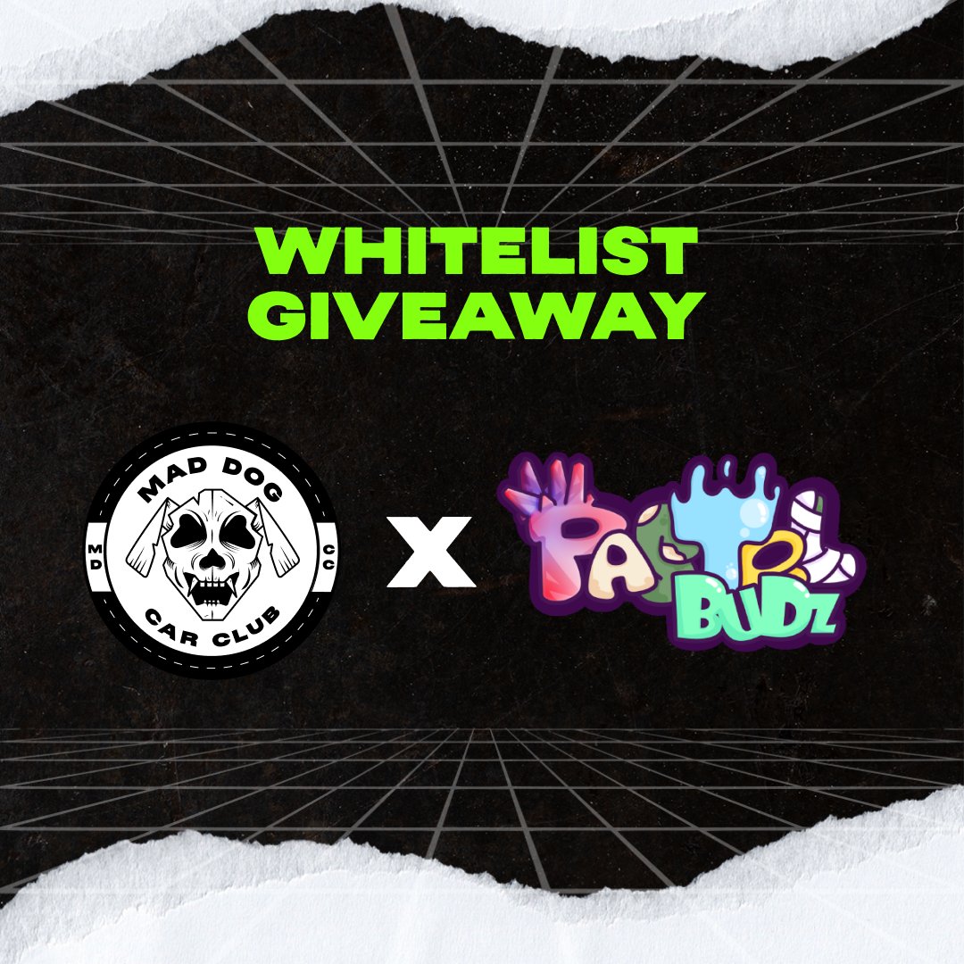 We are partnering with MDCC to giveaway 5 WL spots for their upcoming drop! They are giving 5 WL spots (can mint 2) for our upcoming 3D Collection!!!

How to enter:

1️⃣️Follow 
<a href="/PastelBudz/">PastelBudz</a>  &amp;  <a href="/MadDogCarClub/">Mad Dog</a> 

2️⃣ Like, Retweet &amp; tag 3 friends! 

WINNERS IN 24 HOURS!
#CNFT