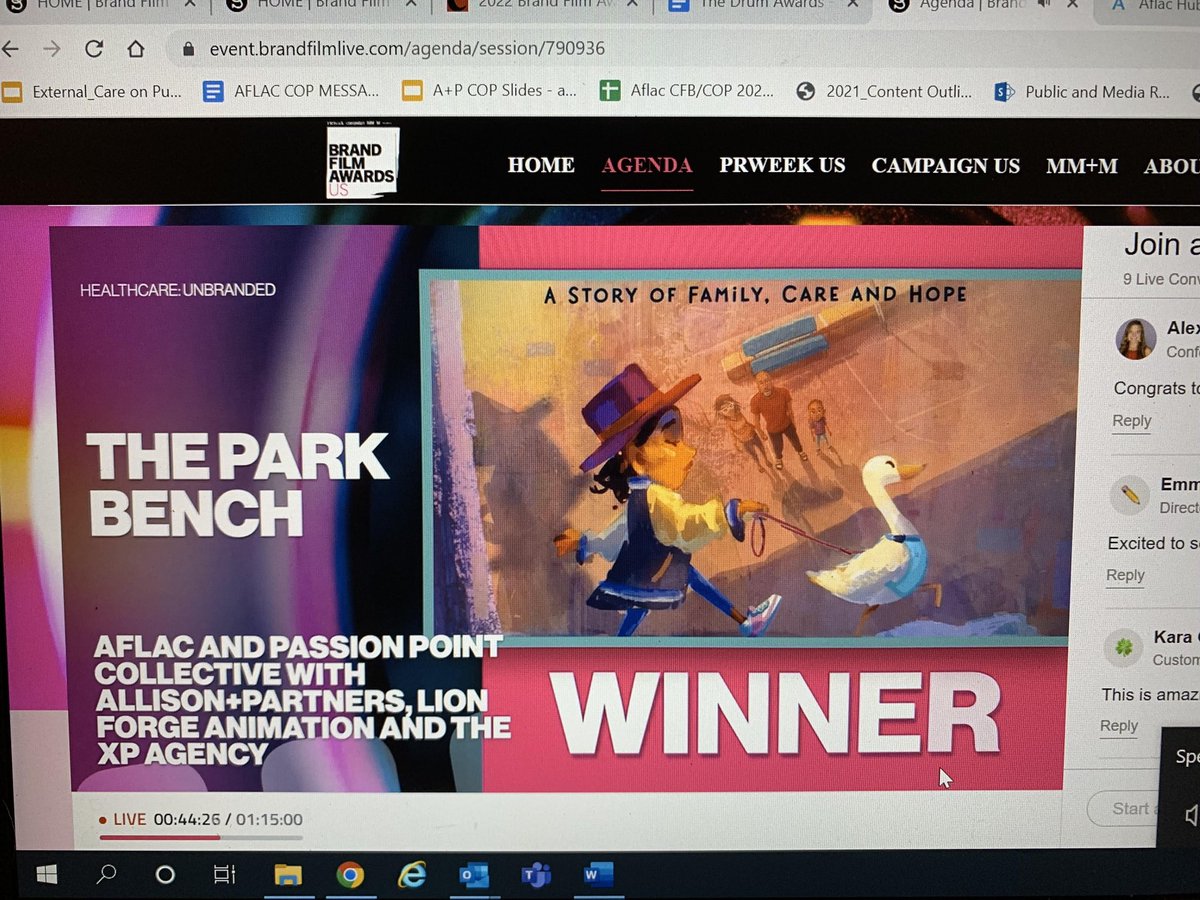 IamRobEdwards's tweet image. Thank you to the Brand Film Awards for this incredible honor. I am truly humbled and grateful. #brandfilmawards #screenwriting #director