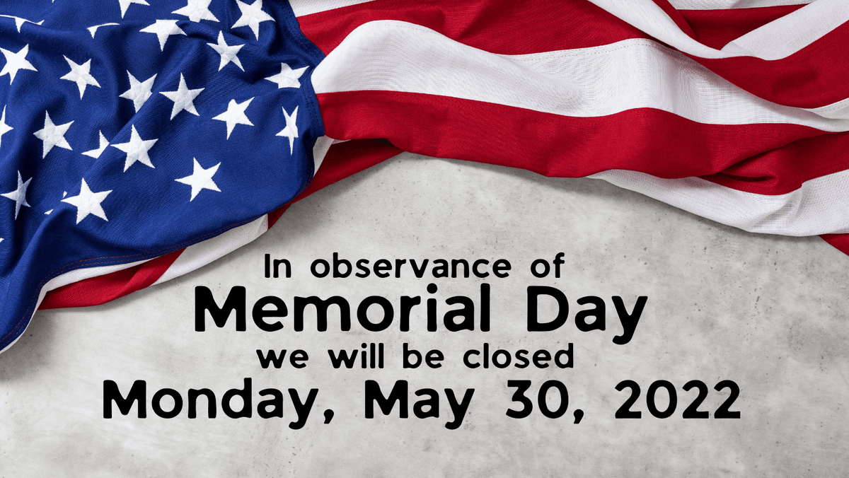 DakValElectric's tweet photo. Dakota Valley Electric Cooperative will be CLOSED on Monday, May 30th in observance of Memorial Day.  If you have an outage or emergency please call 1-800-342-4671 and you will be helped.  
Have a happy &amp; safe Memorial Day weekend! https://t.co/XdUNsCCS8i