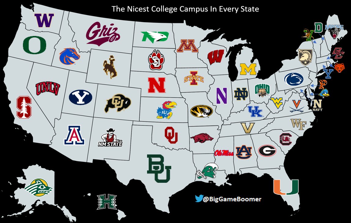 The Nicest College Campus In Every State