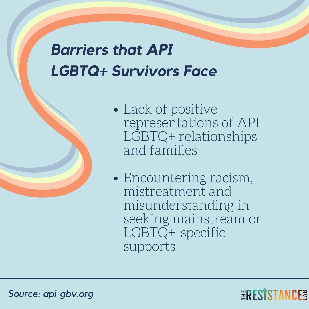 Mini Series | Strengthening Advocacy for API LGBTQ+ Survivors of Gender-Based Violence Ⅱ
#asianamericanpacificislanderheritagemonth #API #AAPI #LGBTQIA #GenderBasedViolence