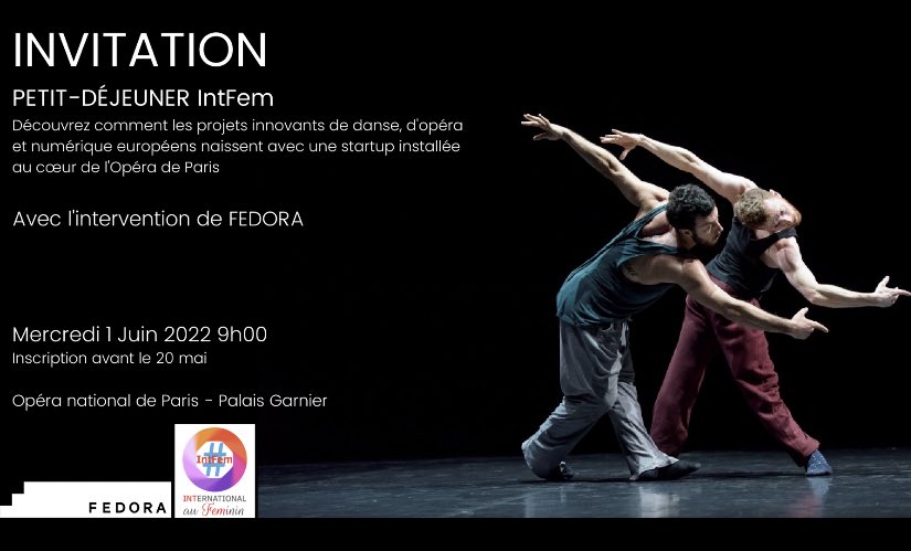 InternationalFéminin (@intfem_) on Twitter photo Dernières places pour le 1er juin si vous aimez découvrir la startup, celles et ceux qui soutiennent la création d’opéras, de ballets et du numérique en Europe.
RDV à 9h le 1er juin au Palais Garnier <a href="/PalaisGarnierNo/">Palais Garnier NO</a> inscription avant le 29.05.22 ici :
eventbrite.fr/e/345993545007 Dernières places pour le 1er juin si vous aimez découvrir la startup, celles et ceux qui soutiennent la création d’opéras, de ballets et du numérique en Europe.
RDV à 9h le 1er juin au Palais Garnier <a href="/PalaisGarnierNo/">Palais Garnier NO</a> inscription avant le 29.05.22 ici :
eventbrite.fr/e/345993545007