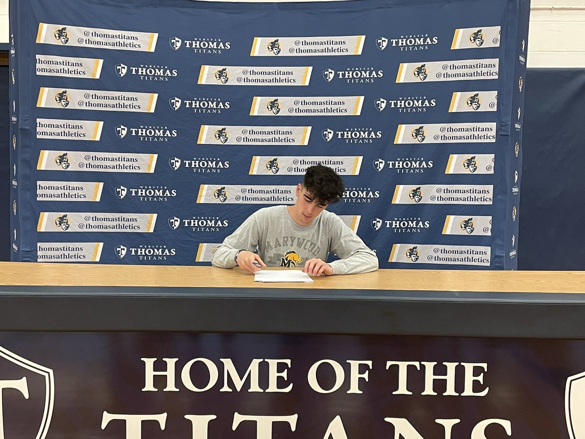 ThomasAthletics's tweet photo. Congratulations to Andrew Q as he has decided to continue his Academic and Basketball careers at @HoopsTitans @MarywoodU @marywoodpacers https://t.co/I7ePIVYpbL