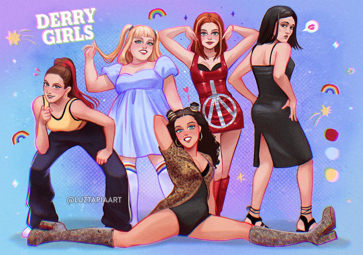 Derry Girls + Spice Girls ✨🌈