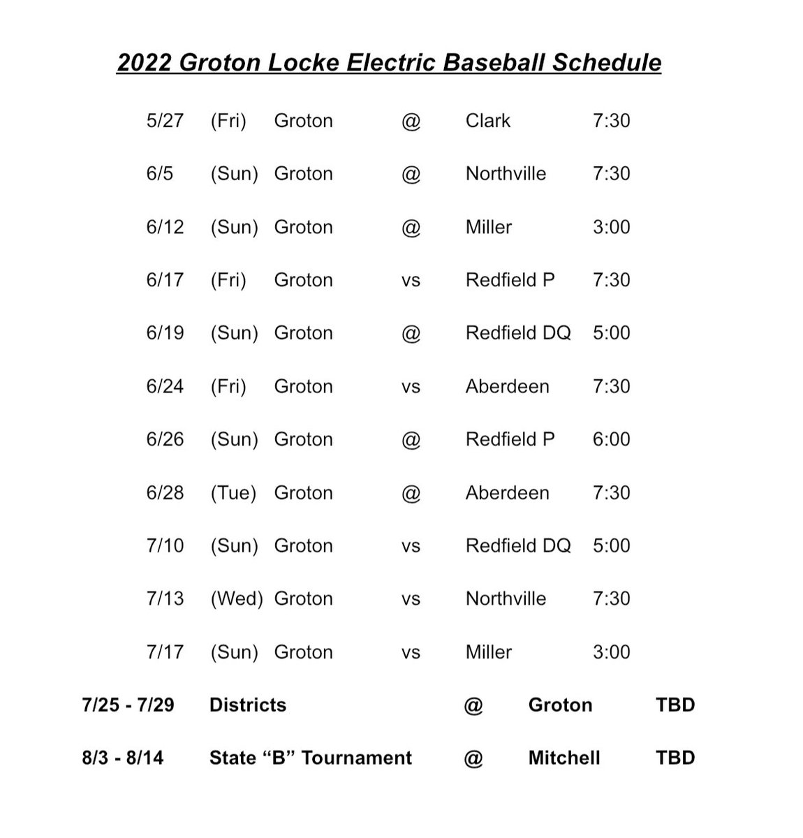 The new season starts Friday agains the Clark Traders!