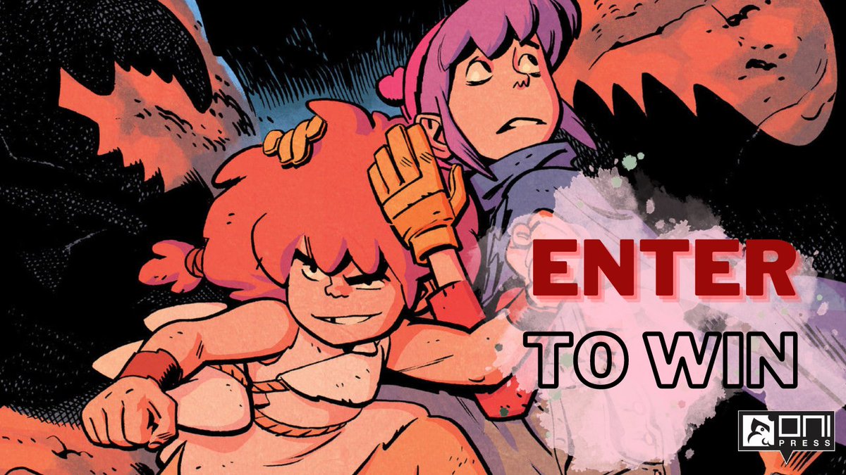 OniPress's tweet photo. Last day to enter to win a copy of #JonnaAndTheUnpossibleMonsters Vol. 2 at @goodreads! Jonna and Rainbow's adventures continue, but is all as it seems? 

Enter to win at https://t.co/yBsSvR170V! Contest ends 5/27/22.

Creative team: @ChrisSamnee #LauraSamnee @COLORnMATT @ccrank https://t.co/O3phxtimCe