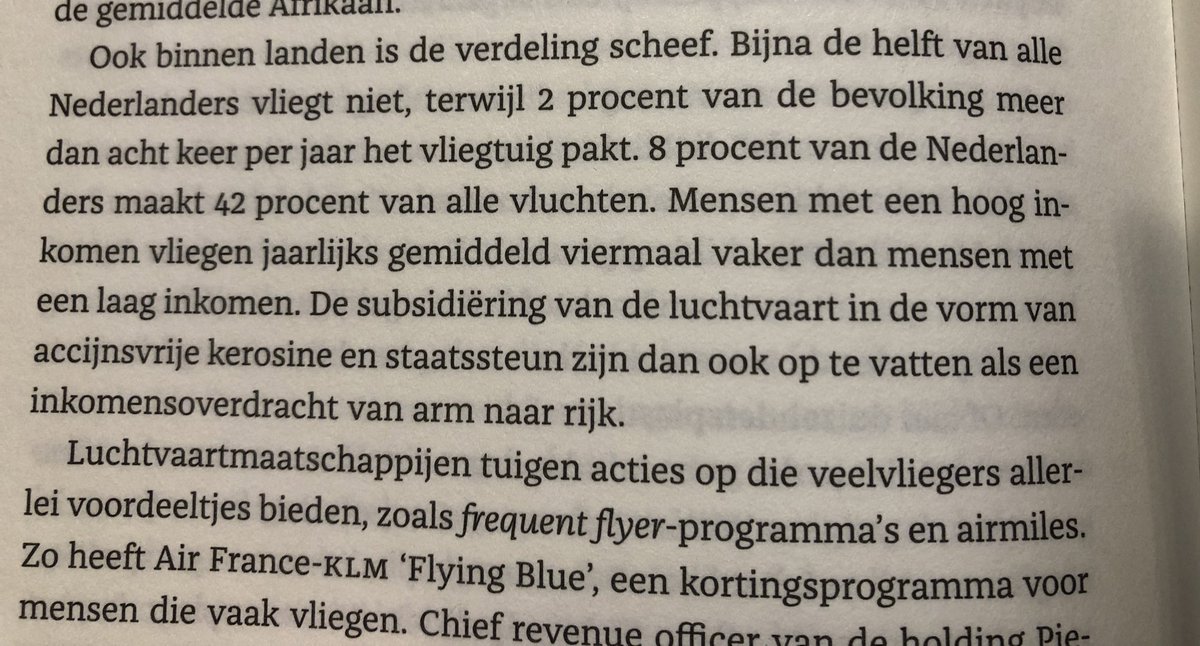 marjanminnesma's tweet photo. Ik hoop dat @MinisterKenE en @SigridKaag het boek van Ties Joosten lezen, ook de epiloog. KLM is de grootste uitstoter na Tata, serieus duurzaam vliegen zal voor 2030/40 niet lukken en vraagt veel geld en ruimte. 8% van de Nederlanders maakt 42% van alle vluchten. Tijd voor krimp https://t.co/BQDqS2c9T5