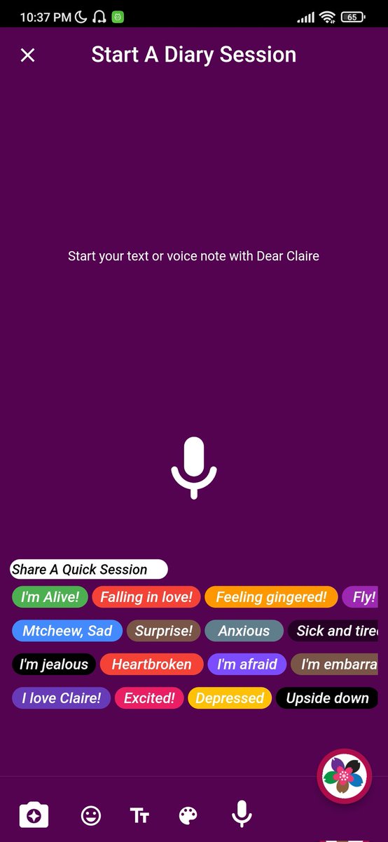 dearclaireapp's tweet photo. Feeling gingered or ready for a surprise?

Start a quick session with just two clicks. https://t.co/uHtAM3uQkU