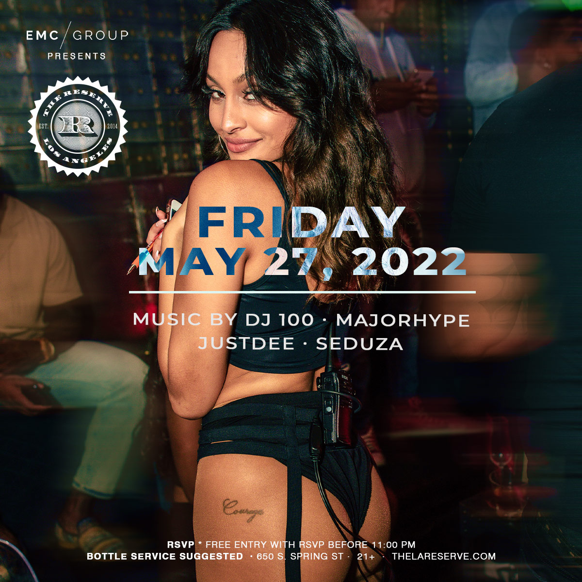 TheLAReserve's tweet photo. Long Weekend Alert!!!
For table reservations📲: (213)716-9400
For GA🎟 visit https://t.co/kLbzuP0qca
.
#dtla #losangeles #nightclub #nightclubla #reggaeton #party 
@happeninginDTLA https://t.co/Kcnsb9YsTB