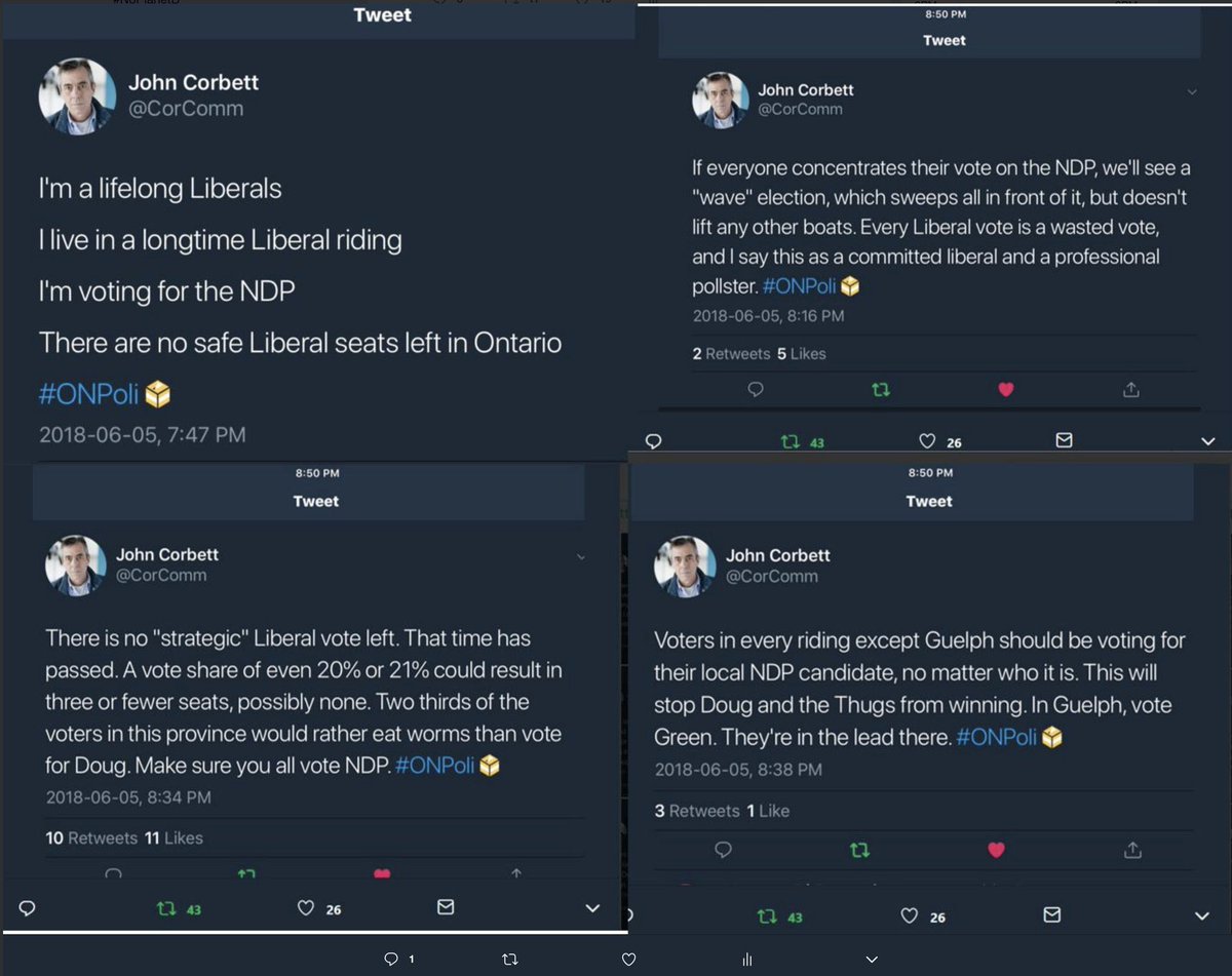 PureShakti's tweet image. 15yrs NDP/Greens lent their vote to incumbent riding Liberal to #stophudak (etc) in our broken FPTP. AFTER OLP collapse in 2018, NDP expected Liberals to put province b4 party &amp;amp; support NDP to #StopFord! Instead they joined Ford attacking NDP/teachers preferring to lose to Ford/1