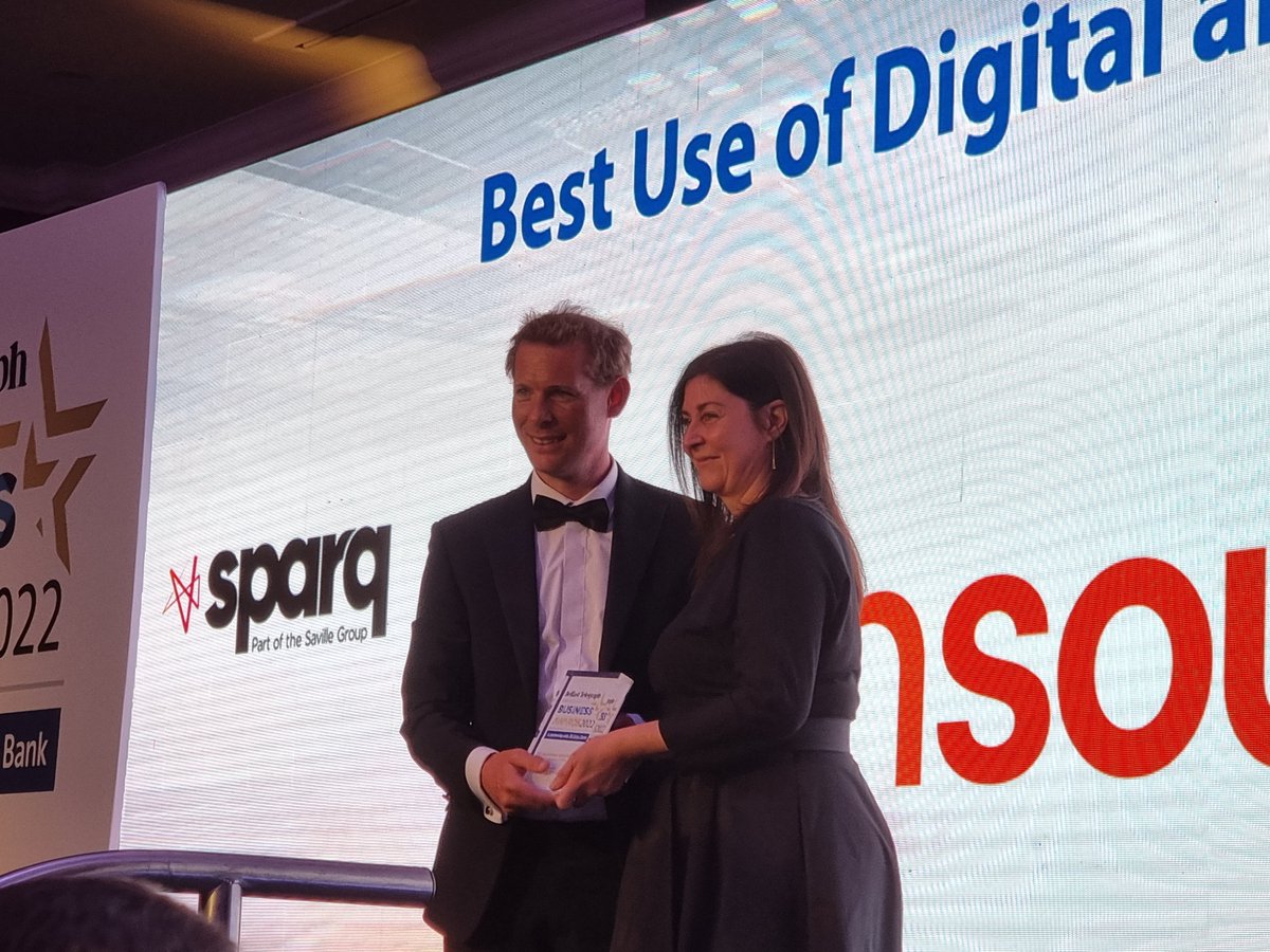 The Best use of Social or Digital Media goes to Signsource <a href="/BelTel_Business/">BelTel Business</a> <a href="/BelTel/">Belfast Telegraph</a> #beltelawards