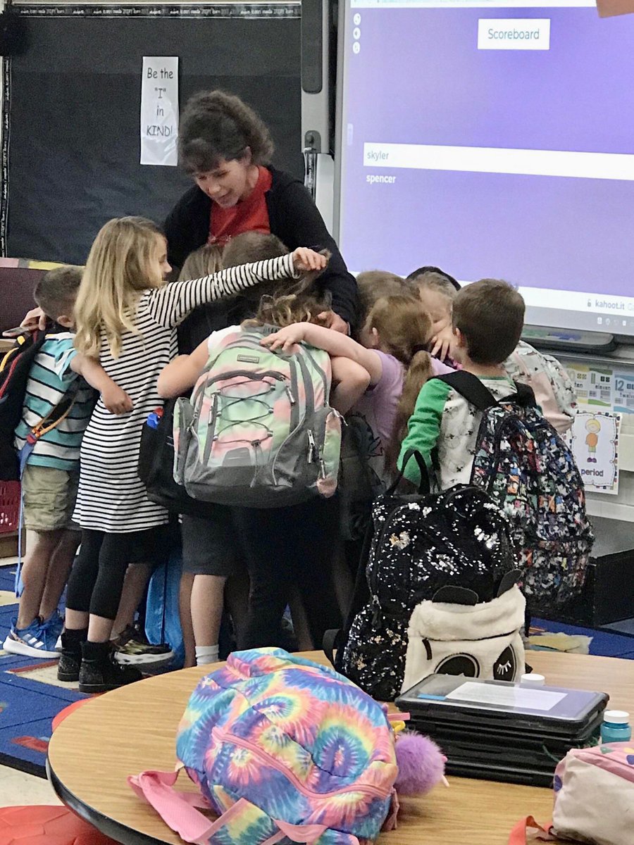 Annual end of the year group hug captured by Sarah Richards!